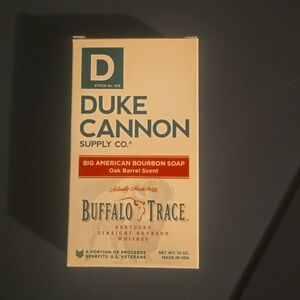 Duke cannon oak barrel scent buffalo trace soap
